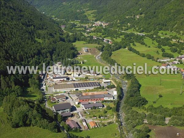 Photo aérienne de Vezza d'Oglio