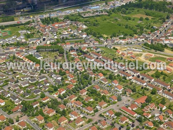 Photo aérienne de Sermange-Erzange