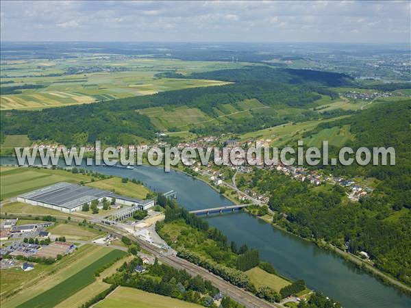 Photo aérienne de Contz-les-Bains