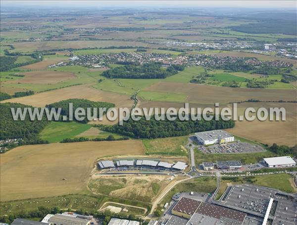 Photo aérienne de Flville-devant-Nancy