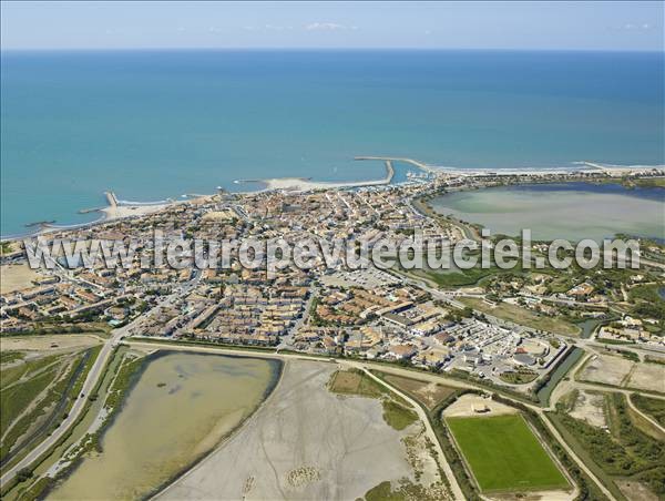 Photo aérienne de Saintes-Maries-de-la-Mer