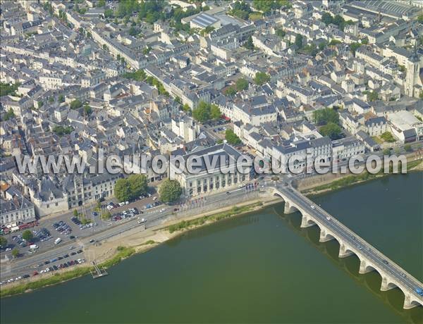 Photo aérienne de Saumur