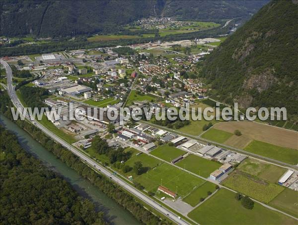 Photo aérienne de Arbedo-Castione