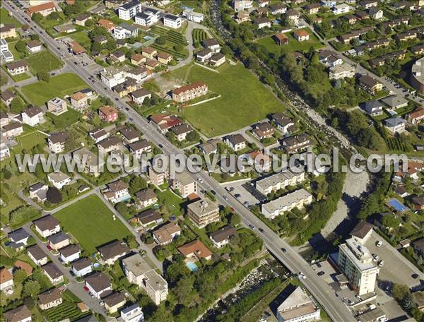 Photo aérienne de Giubiasco