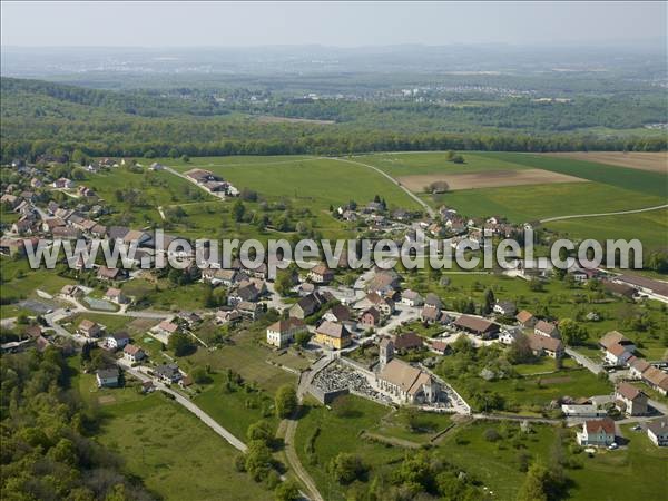 Photo aérienne de Saint-Dizier-l'Évêque