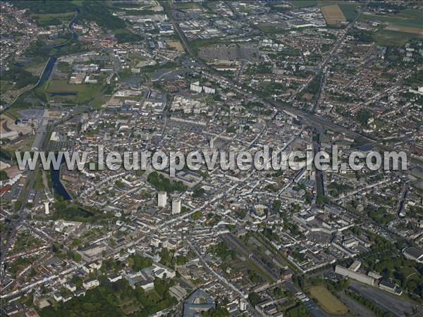 Photo aérienne de Arras
