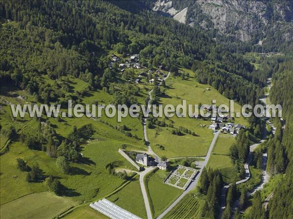 Photo aérienne de Vallorcine