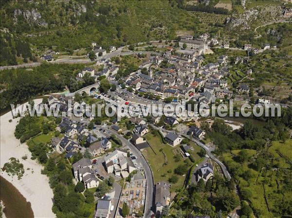Photo aérienne de Sainte-Enimie