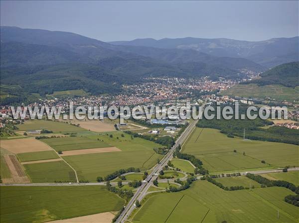 Photo aérienne de Soultz-Haut-Rhin