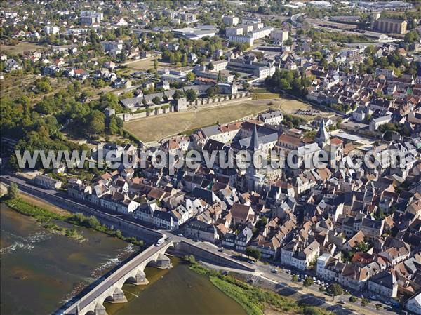 Photos a?�riennes de La Charit?�-sur-Loire (58400) - Le Centre Ville | Ni?�vre, Bourgogne, France 