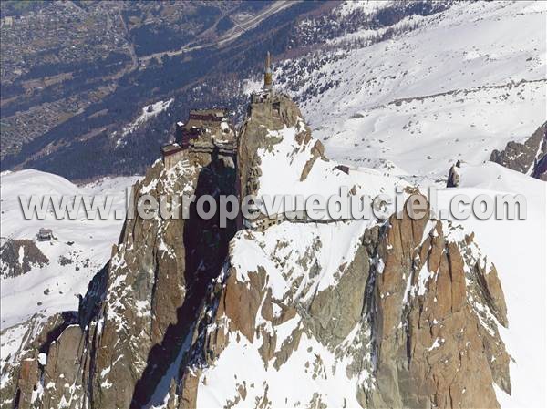 Photo aérienne de Chamonix-Mont-Blanc