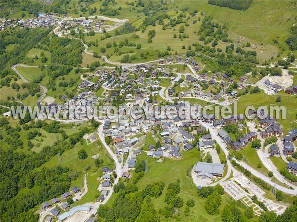 Photo aérienne de Saint-Martin-de-Belleville