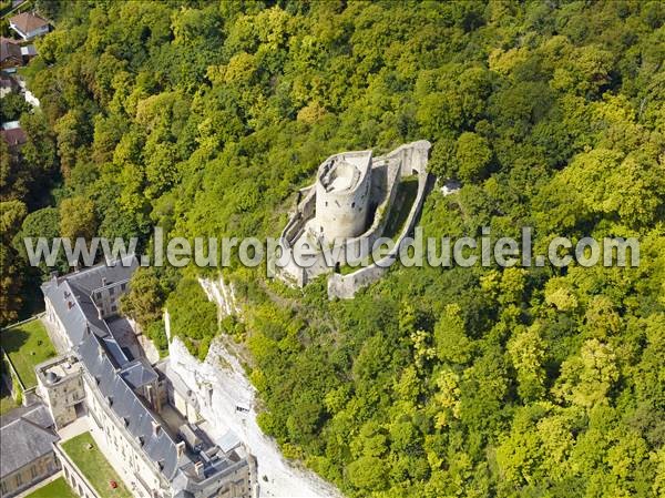Photo aérienne de La Roche-Guyon
