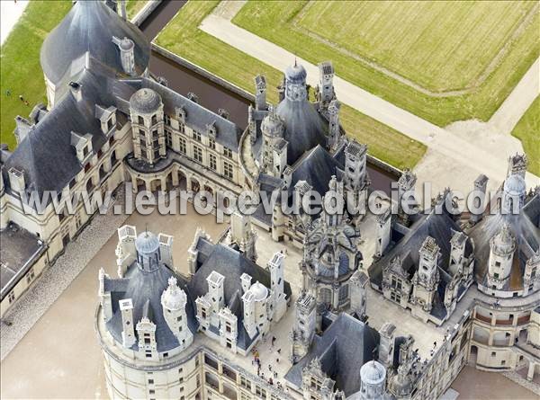 Photo aérienne de Chambord
