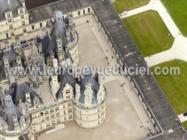Photo aérienne de Chambord