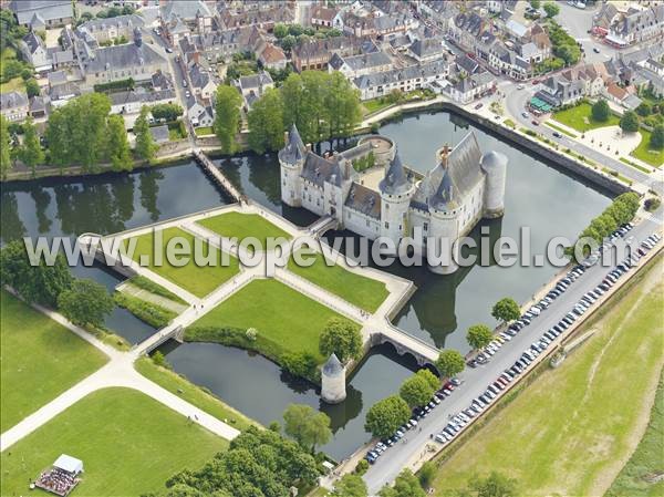 Photo aérienne de Sully-sur-Loire