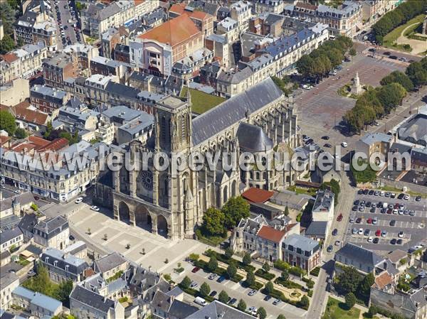 Photo aérienne de Soissons