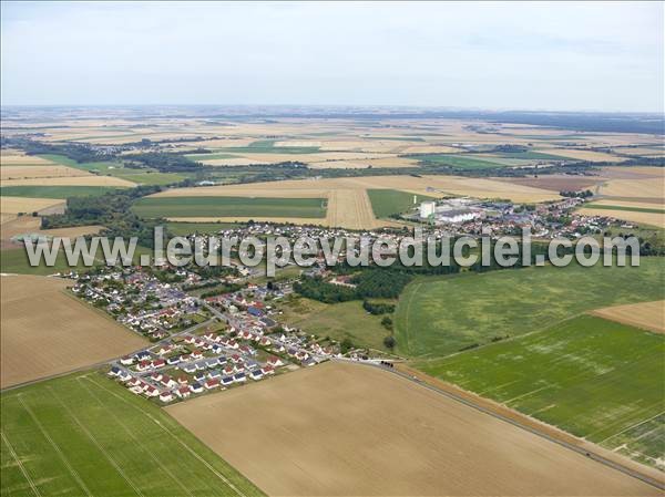 Photo aérienne de Aulnois-sous-Laon