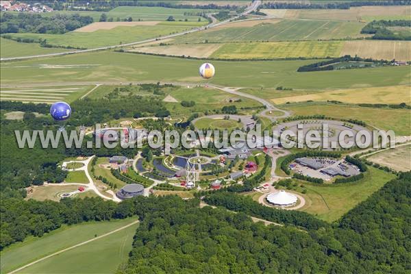 Photo aérienne de Ungersheim