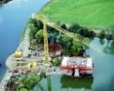 Photos aériennes de Nancy (54000) | Meurthe-et-Moselle, Lorraine, France - Photo réf. 683025 - La construction du pont.