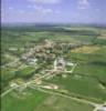 Photos aériennes de "Plan" - Photo réf. 053813 - Vue d'ensemble du village avec en arrire plan, la fort de Goviller.