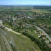 Photos aériennes de "Plan" - Photo réf. 054126 - Avricourt et sa gare de triage au premier plan.