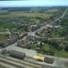 Photos aériennes de "Plan" - Photo réf. 054127 - Avricourt et sa gare au premier plan.