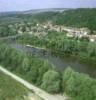 Photos aériennes de "Plan" - Photo réf. 054423 - Au premier plan, la Moselle.