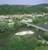 Photos aériennes de "Plan" - Photo réf. 054424 - Au premier plan, la Moselle.