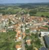 Photos aériennes de Sarralbe (57430) - Autre vue | Moselle, Lorraine, France - Photo réf. 054718 - Au fond : l'glise nogothique Saint-Martin surnomme la cathdrale de la Sarre.