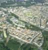 Photos aériennes de Metz (57000) | Moselle, Lorraine, France - Photo réf. 055144 - Vue gnrale avec la cathdrale et la place de la Comdie.
