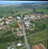 Photos aériennes de Francaltroff (57670) - Autre vue | Moselle, Lorraine, France - Photo réf. 055221 - Au centre du village : l'glise paroissiale Saint-Hubert d'architecture moderne.