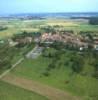 Photos aériennes de Vittersbourg (57670) | Moselle, Lorraine, France - Photo réf. 055244 - Au bout du village : l'glise ddie  Saint-Georges.