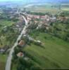 Photos aériennes de Vittersbourg (57670) | Moselle, Lorraine, France - Photo réf. 055246 - Au bout du village : l'glise ddie  Saint-Georges.