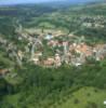 Photos aériennes de Bliesbruck (57200) | Moselle, Lorraine, France - Photo réf. 055581 - Vue sur le coeur du village.