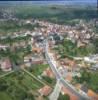 Photos aériennes de Rohrbach-lès-Bitche (57410) | Moselle, Lorraine, France - Photo réf. 055672 - Au centre de la ville : l'glise Saint-Rmi construite en 1772.