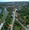 Photos aériennes de Sarreguemines (57200) - Welferding | Moselle, Lorraine, France - Photo réf. 056209 - A gauche, coule la Sarre.