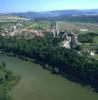 Photos aériennes de "Plan" - Photo réf. 059129 - La Moselle au premier plan.
