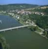 Photos aériennes de Contz-les-Bains (57480) - Autre vue | Moselle, Lorraine, France - Photo réf. 059146 - La Moselle au premier plan.