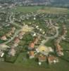 Photos aériennes de Courcelles-Chaussy (57530) - Le Village | Moselle, Lorraine, France - Photo réf. 169585 - La zone pavillonnaire au sud de la ville.