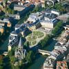 Photos aériennes de Metz (57000) | Moselle, Lorraine, France - Photo réf. 169975 - Au premier plan le Temple protestant.