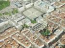 Photos aériennes de "carriere" - Photo réf. 1837_58 - Au centre de la place, trne la Statue de Stanislas depuis 1831.