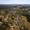 Photos aériennes de Dabo (57850) | Moselle, Lorraine, France - Photo réf. 7190 - Le village et son rocher de grs qui offre un magnique panorama.
