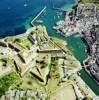 Photos aériennes de "Palais" - Photo réf. 23468 - La citadelle Vauban du port du Palais,  Belle-Ile-en -Mer (Morbihan).