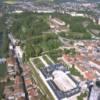 Photos aériennes de "Palais" - Photo réf. 588645 - Depuis 1988, le palais piscopal de Verdun abrite le Centre mondial de la Pai, des liberts et des droits de l'homme.