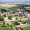 Photos aériennes de "siècle," - Photo réf. 702520 - Le centre du village avec l'glise Sainte-Anne du 13me sicle.