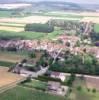Photos aériennes de "siècle," - Photo réf. 702521 - Le centre du village avec l'glise Sainte-Anne du 13me sicle.