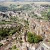 Photos aériennes de "Notre-Dame" - Photo réf. 704008 - A droite : la Collgiale Notre-Dame.