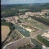 Photos aériennes de "Bourgogne" - Photo réf. 719171 - Le canal de Bourgogne traversant Tanlay
