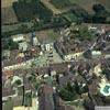 Photos aériennes de "Plan" - Photo réf. 719447 - Vue d'ensemble du village avec en arrire plan l'glise Saint-Jean-Baptiste